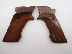 Herrett High Standard National Match Adjustable Target Wood Grips – Left Hand
