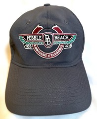 Pebble Beach Concours d’Elegance 1930–2019 Adjustable Black Golf Hat Cap OSFM