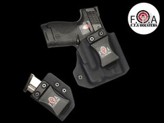 Kydex Holster IWB M&P Shield w/Streamlight TLR-6 Appendix Draw Combo
