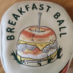 Barstool Sports CMC Design Breakfast Ball Fairway Wood Headcover •RARE•