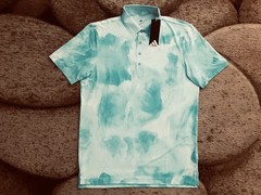 Adidas Tour Golf Polo Shirt Men’s Size Small Mint Green Print NWT $100.00