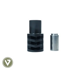 1911 .45 acp Mil-Spec muzzle brake BLACK PREDATOR compensator + FREE SPRING PLUG