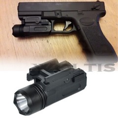Tactical Handgun Light Airsoft Pistol Light QD Torch for Glock 17 18C 19