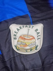 Barstool Sports Breakfast Ball Golf Putter Headcover Embroidered Sandwich NEW