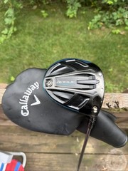 Callaway Rogue 9.0 Driver RH, Aldila Synergy 50 S Stiff WITH HEADCOVER