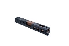Glock 19 Complete Slide Gen 1-3 COPPER PORTED BLACK CERAKOTE RMR OPTIC READY
