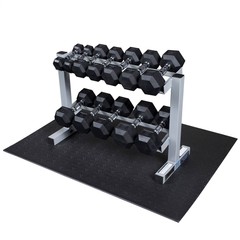 Powerline Rubber Coat Dumbbell Package