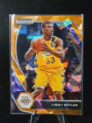 Jimmy Butler #66 2021-22 Prizm Draft Picks Orange Cracked Ice Prizm M0116A