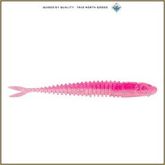 Soft Plastic Fishing Supplies, 5-Pack Eye-Candy Minnows for Target Species