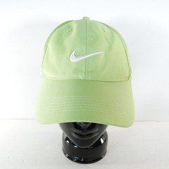 NIKE Golf Dri-Fit Strapback Hat GREEN White Swoosh Adult Unisex