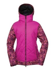 686 Authentic Purple Womens Snowboard Ski Jacket Waterproofing InfiDRY Size: S