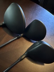 Cobra Dark Speed X Driver 5 Wood Adapt 3 Wood Regular RH Fairway Jumbo Grips
