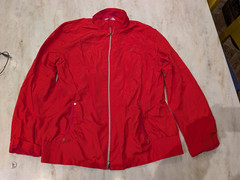 Vintage Callaway Golf Full Zip High Neck Windbreaker Jacket Womens Ladies XL