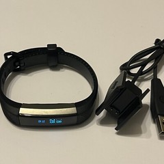 Fitbit Alta HR Fitness Activity Tracker w/ Heart Rate Monitor FB408 Black Band