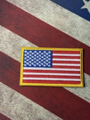 American Flag Patch – Red White and Blue – Hook and Loop Tactical Patch