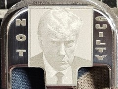 Rear Slide Cover Plate, Magazine Base & Combo, Glocks 42, 43, 48 TRUMP MUGSHOT