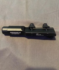 Geissele Bayonet Lug Accessory 20MM Pic Mount In Black To Use With The M9