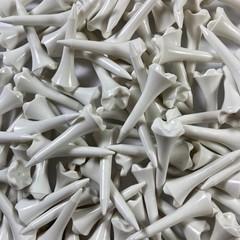 Pride Golf Tee Performance Plastic Tees – 100 Count, 1-1/2 1 1/2″, White