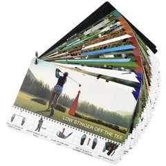 Golf Reference Cards – Essential Golf Rules & Tips | Waterproof, Durable, Com…