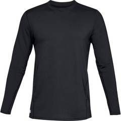 Under Armour 1316936 Men’s UA ColdGear Reactor Crew Base Shirt, Black, 2X-Large