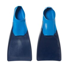 Sporti Adult Essential Training Swim Floating Fins, Navy-Blue, M 9-10 W 10-11