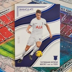 2023-24 Immaculate Micky Van De Ven RC Sapphire /25