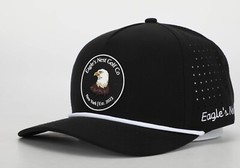 Rope Snapback Golf Hat/Cap Eagle’s Nest Golf Co. (Black)