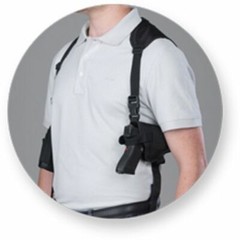 Live Free Armory Apollo 11 V2 Compact Bulldog horizontal shoulder holster