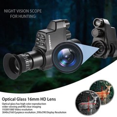 1920×1080 HD Night Vision Monocular Infrared Night Vision Scope 4XZoom Hunting Scope