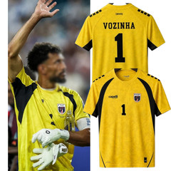 Cape Verde #1 Vozinha MEN Jersey Yellow