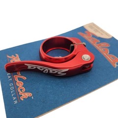 Salsa Flip-Lock Red 32mm Bicycle Seatpost / Seat Clamp Stainless Steel Pivot