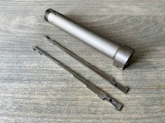MOSSBERG 500 590 SLIDE ACTION TUBE 7 3/4 MARINER *FOR PARTS MISSING PINS* 12 GA