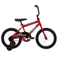 Huffy 16″ Rock It Kids’ Bike, Fits Riders 42″ – 48″, Red, Youth, Boys