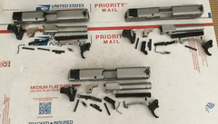 ONE! S&W SD40VE Parts Lot – Upper Slide And Parts rebuild / repair SD40