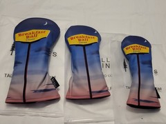 Tall Pines Breakfast Diner Premium Driver Fairway Hybrid Headcover Set