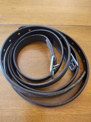 Courbette Lemetex English Stirrup Leathers Brown 54″