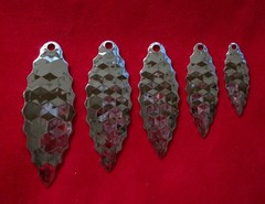 Brilliant Nickel Plated Serrated Willow Blades 4 sizes to choose from 5 ct