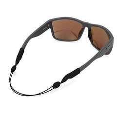 Pilotfish Adjustable Sunglasses Retainer Strap 2 Pack – 16 Inches, Black