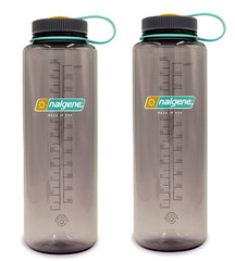 Nalgene Sustain Tritan BPA-Free Water Bottle, 48oz – 2 Pack, Aubergine