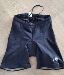 Performance Cycling Shorts Women Large Black Padded Bike Bicycle Nylon Spandex