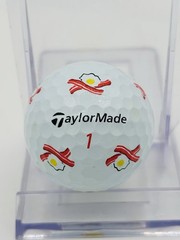 TaylorMade TP5 Bacon and Eggs Breakfast Ball 1 Single Golf Ball NEW Collectible