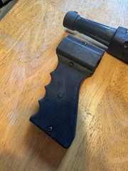 Splatmaster Rapide Vintage Paintball Marker Front Foregrip Matte Blue Color