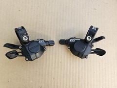 SRAM SX5 Mountain Bike Trigger Shifters 9 Speed Black Left + Right Set 3×9