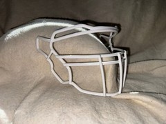WHITE TITANIUM VICIS ZERO 1 SC-223-LP FOOTBALL HELMET FACEMASK