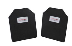 Tactical Scorpion Body Armor Plate Trauma Pads Backers Pair 10mm 10×12 For AR500