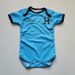 Baby one piece baby Honduras futbol blue jumpsuit bebe