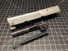 RARE SIG SAUER SP 2340 .40 S&W COMPLETE SLIDE ASSEMBLY NICKEL VARIANT