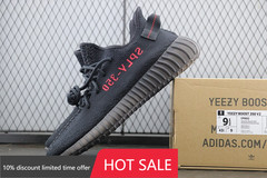 Yeezy Boost 350 V2 Bred Black Red CP9652