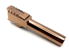 Glock 43 43x Rose Gold Fluted Barrel Fluted OEM Replacement G43 43X High Table