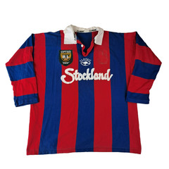 VTG Newcastle Knights ARL Team Rugby League Jersey Mens Large Red/Blue